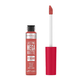 Rimmel Lasting Mega Matte długotrwała matowa pomadka w płynie do ust 600 Coral Sass 7.4ml