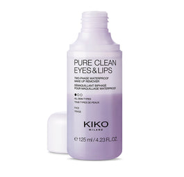 KIKO Milano Pure Clean Eyes & Lips dwufazowy płyn do demakijażu oczu i ust 125ml