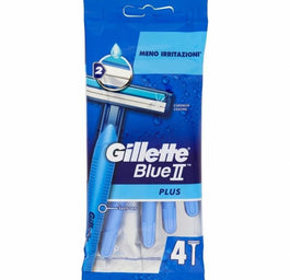 Gillette Blue II Plus jednorazowe maszynki do golenia dla mężczyzn 4szt