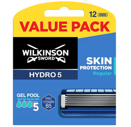 Wilkinson Hydro 5 Skin Protection Regular zapasowe ostrza do maszynki do golenia dla mężczyzn 12szt