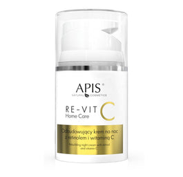 APIS Re-Vit C Home Care odbudowujący krem na noc z retinolem i witaminą C 50ml