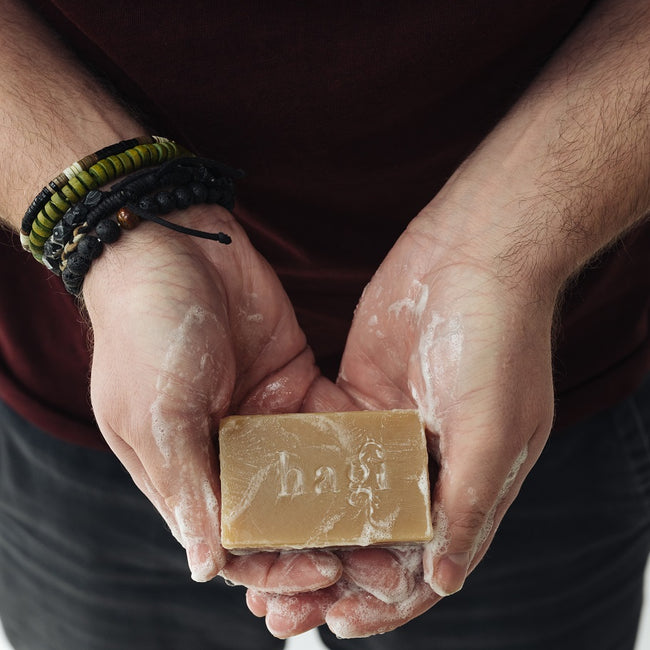 Hagi Naturalne mydło do brody i wąsów Whisky Barber 100g