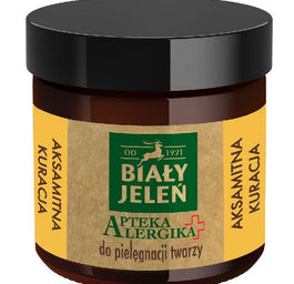 Biały Jeleń Apteka Alergika aksamitna kuracja do pielęgnacji twarzy 60ml