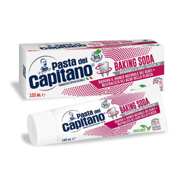 Pasta del Capitano Baking Soda wybielająca pasta do zębów z sodą oczyszczoną 100ml