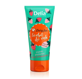 Delia Dairy Fun sorbet do rąk Ziomki Poziomki 50ml