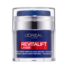 L'Oreal Paris Revitalift Laser Pressed Cream przeciwzmarszczkowy krem do twarzy na noc Retinol i Niacynamid 50ml