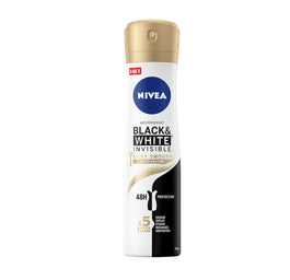 Nivea Black&White Invisible Silky Smooth antyperspirant spray 150ml