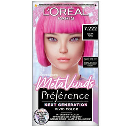 L'Oreal Paris Preference MetaVivids farba do włosów 7.222 Meta Pink