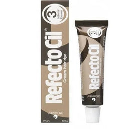 Refectocil Eyelash And Eyebrow Tint henna do brwi i rzęs 3 Natural Brown 15ml