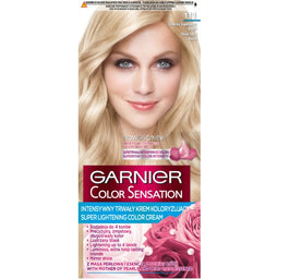 Garnier Color Sensation krem koloryzujący do włosów 111 Srebrny Superjasny Blond