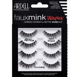 Ardell Faux Mink Demi Wispies 4 pary sztucznych rzęs na pasku Black
