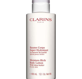 Clarins Moisture-Rich Body Lotion intensywnie nawilżający balsam do ciała z masłem shea 400ml