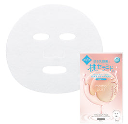 BCL Momopuri Milky Serum Mask żelowa maska nawilżająca do twarzy 19ml