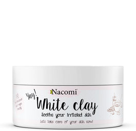 Nacomi White Clay biała glinka nawilżająco-łagodząca 50g