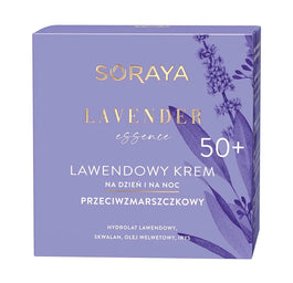 Soraya Lavender Essence 50+ lawendowy krem przeciwzmarszczkowy na dzień i na noc 50ml