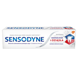 Sensodyne Nadwrażliwość & Dziąsła Whitening pasta do zębów z fluorkiem 75ml