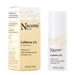 Nacomi Next Level rozświetlające serum pod oczy z kofeiną 2% 15ml