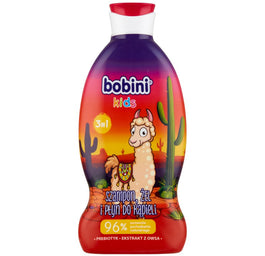 Bobini Szampon żel i płyn do kąpieli Tajemnicza truskawka 330ml