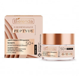 Bielenda Ujędrniające Peptydy 50+ ujędrniająco-liftingujący krem przeciwzmarszczkowy na dzień i noc 50ml