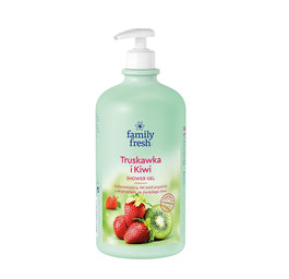 Family Fresh Truskawka i Kiwi odświeżający żel pod prysznic 1000ml