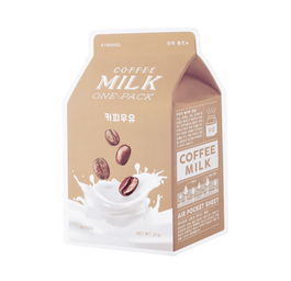 A'Pieu Coffee Milk One-Pack ujędrniająca maseczka w płachcie Kawa 20g