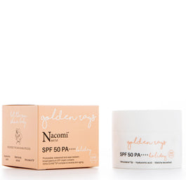 Nacomi Next Level SPF50 PA++++ przeciwzmarszczkowy krem wodoodporny do twarzy Holiday 50ml