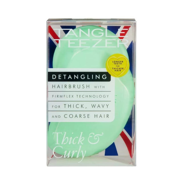 Tangle Teezer Thick & Curly Detangling Hairbrush szczotka do włosów gęstych i kręconych Pixie Green