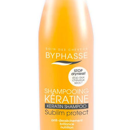 Byphasse Keratin Shampoo szampon do włosów z keratyną 520ml