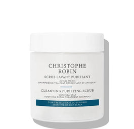 Christophe Robin Cleansing Purifying Scrub With Sea Salt detoksykujący szampon złuszczający do przetłuszczającej się skóry głowy 75ml