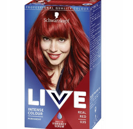 Schwarzkopf Live Intense Colour farba do włosów 035 Real Red