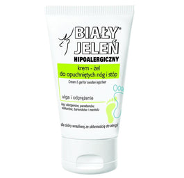 Biały Jeleń Hipoalergiczny krem-żel do opuchniętych nóg i stóp Ulga i Odprężenie 100ml