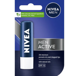 Nivea Men Active pielęgnująca pomadka do ust 4.8g