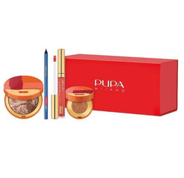 Pupa Milano My Fabulous Beauty Box zestaw kredka do oczu 1.6g + pomadka w płynie 4.5ml + cień do powiek 2g + bronzer 7g