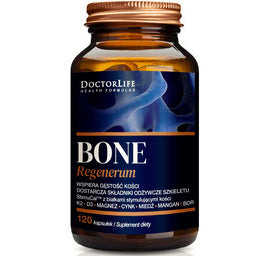 Doctor Life Bone Regenerum zaawansowany kompleks wapnia suplement diety 120 kapsułek
