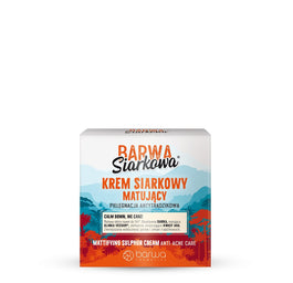 Barwa Krem siarkowy matujący 50ml