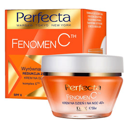 Perfecta Fenomen C Wyrównanie kolorytu krem na noc i na dzień 40+ 50ml