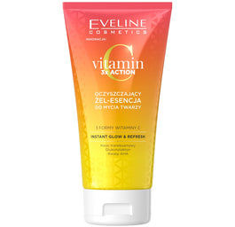 Eveline Cosmetics Vitamin C 3x Action oczyszczający żel-esencja do mycia twarzy 150ml