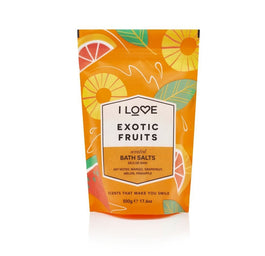 I Love Scented Bath Salts kojąco-relaksująca sól do kąpieli Exotic Fruits 500g