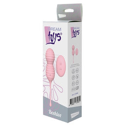 Dream Toys Pleasure Balls&Eggs Beehive wibrujące jajeczko z pilotem Pink