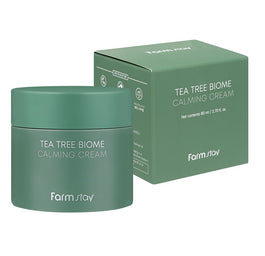 FarmStay Tea Tree Biome kojący krem do twarzy 80ml