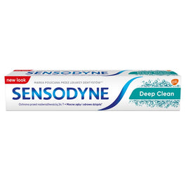 Sensodyne Deep Clean pasta do zębów z fluorkiem 75ml