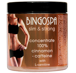 BingoSpa Slim & Strong koncentrat 100% cynamonowo-kofeinowy z L-karnityną 250g