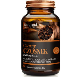 Doctor Life Czarny Czosnek suplement diety 60 kapsułek