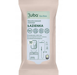 Luba Eco Dom naturalne ściereczki czyszczące Łazienka 50szt