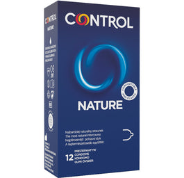 Control Nature ergonomiczne prezerwatywy z naturalnego lateksu 12szt.