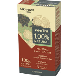 Venita Herbal Hair Color ziołowa farba do włosów 6.46 Chna 100g