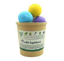 Soap&Friends Zestaw musujących kul do kąpieli 8x40g