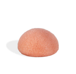 Mohani Konjac Sponge naturalna gąbka do mycia twarzy z różową glinką