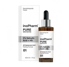 InoPharm Pure Elements 2% Salicylic Acid + HA Peeling peeling do twarzy z 2% kwasem salicylowym i hialuronowym 30ml