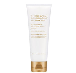 Missha Super Aqua Cell Renew Snail Cleansing Foam pianka myjąca z ekstraktem ze śluzu ślimaka 100ml